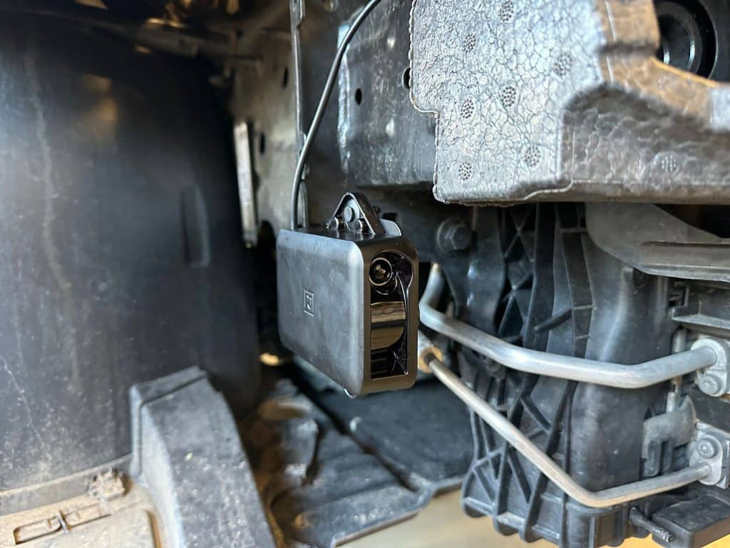 Instalación terminada de un sistema Radago